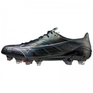 Mizuno Alpha Japan Mix サッカーシューズ メンズ 黒 | JP-236410