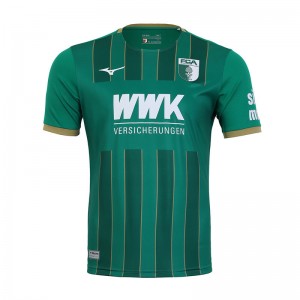 Mizuno Away Jersey Augsburg M トップス メンズ 緑 | JP-897136