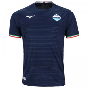 Mizuno Away SS Jersey Lazio M トップス メンズ ネイビー | JP-614792