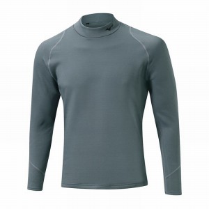 Mizuno Breath Thermo Biogear Base Layer トップス メンズ グレー | JP-769038