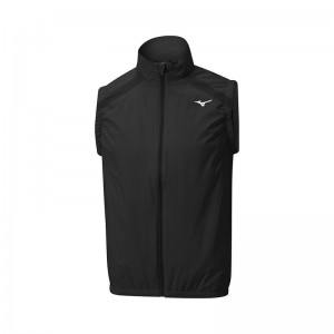 Mizuno Breath Thermo Move Tech Gilet ジャケット メンズ 黒 | JP-816542