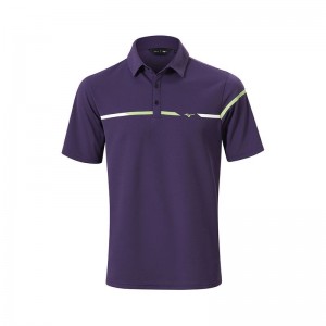 Mizuno Breath Thermo St Polo メンズ 紫 | JP-734985