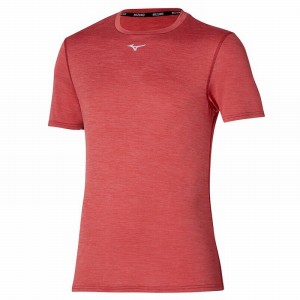 Mizuno Core Mizuno Tee Tシャツ メンズ 赤 | JP-590618