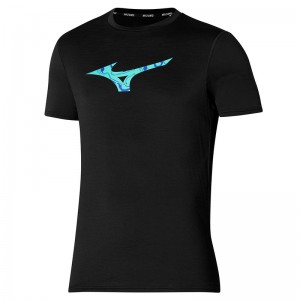 Mizuno Core RB Tee Tシャツ メンズ 黒 | JP-162450