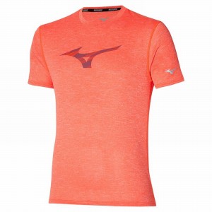 Mizuno Core RB Tee Tシャツ メンズ オレンジ | JP-715860