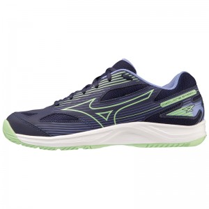 Mizuno Cyclone Speed 4 バレーボールシューズ メンズ 青 緑 | JP-513469