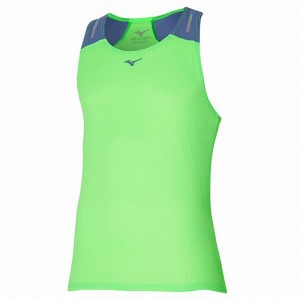 Mizuno Dryaeroflow Tank タンクトップ メンズ ライト緑 | JP-982073