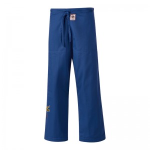 Mizuno IJF Best Pants Ju-jitsu Gis レディース 青 | JP-453087