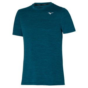 Mizuno Impulse Core Tee Tシャツ メンズ 青 | JP-725938