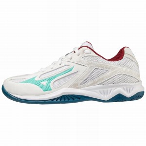 Mizuno Lightning Star Z6 Jr ハンドボールシューズ レディース ターコイズ 青 | JP-643098