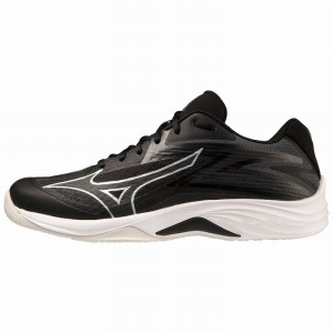 Mizuno Lightning Star Z7 Jr バレーボールシューズ メンズ 黒 シルバー | JP-947581