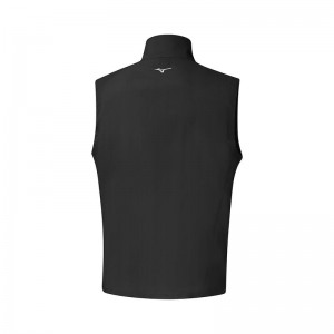 Mizuno MT Drizzle Vest ジャケット メンズ 黒 | JP-854721