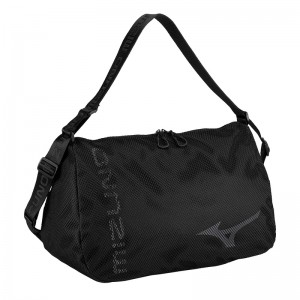 Mizuno Mesh Holdall 22 バッグ レディース 黒 | JP-268431