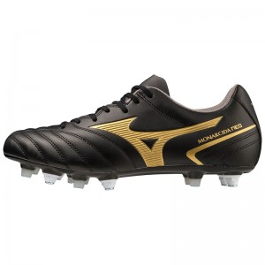 Mizuno Monarcida Neo II Select Mix サッカーシューズ レディース 黒 ゴールド | JP-613257