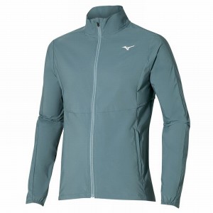 Mizuno Premium Warm ジャケット メンズ 緑 | JP-580417