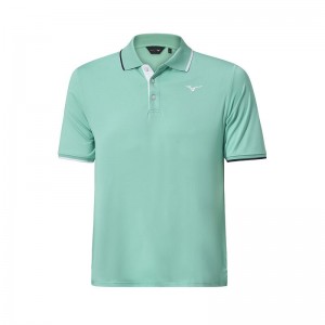 Mizuno QD Comp Plus Polo メンズ 緑 | JP-748190