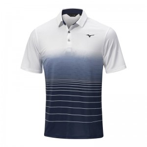 Mizuno Quick Dry Mirage Polo メンズ 白 | JP-713285