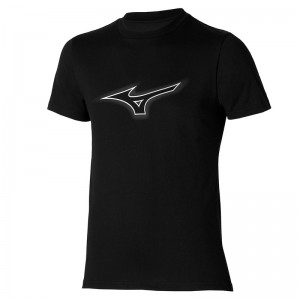 Mizuno Rb Logo Tee Tシャツ メンズ 黒 | JP-154738