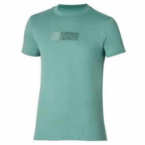 Mizuno Release Tape Tee Tシャツ メンズ 青 | JP-963582