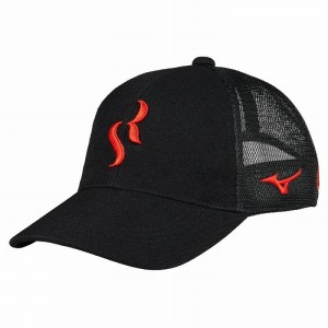 Mizuno Sergio Ramos Cap キャップ レディース 黒 | JP-587364