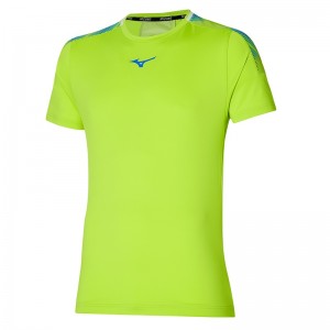 Mizuno Shadow Tee Tシャツ メンズ ライト緑 | JP-794318