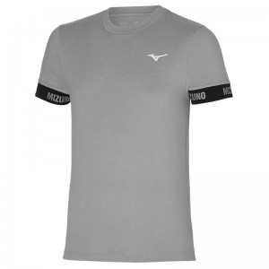 Mizuno Tee Tシャツ メンズ グレー | JP-729680