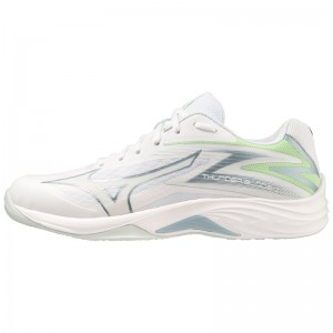 Mizuno Thunder Blade Z バレーボールシューズ レディース 白 緑 | JP-543029