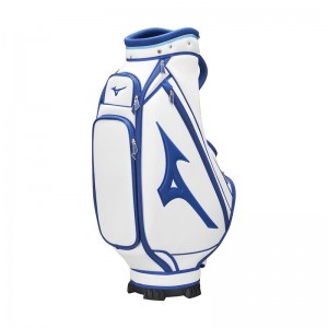 Mizuno Tour Staff ミッドカット FY22 バッグ メンズ 白 青 | JP-706124