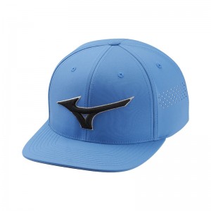 Mizuno Tour フラット Snapback ハット メンズ 青 | JP-406179