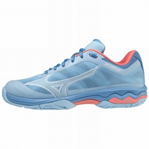 Mizuno Wave Exceed Light AC テニスシューズ レディース 白 ピンク | JP-861720