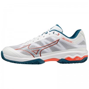 Mizuno Wave Exceed Light CC テニスシューズ メンズ 白 | JP-013652