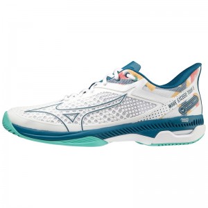 Mizuno Wave Exceed Tour 5 AC テニスシューズ レディース ターコイズ | JP-918203