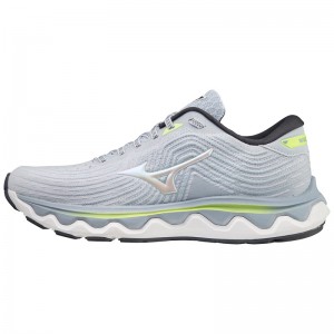 Mizuno Wave Horizon 6 ランニングシューズ レディース グレー | JP-514896