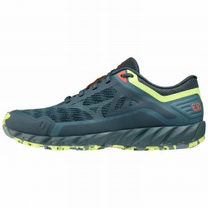 Mizuno Wave Ibuki 3 ランニングシューズ メンズ 緑 | JP-946052