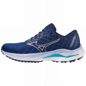 Mizuno Wave Inspire 19 ランニングシューズ レディース 白 | JP-021649