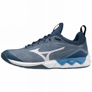 Mizuno Wave Luminous 2 バレーボールシューズ レディース 青 | JP-625034