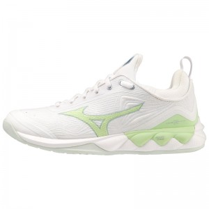 Mizuno Wave Luminous 2 バレーボールシューズ レディース 緑 | JP-670435