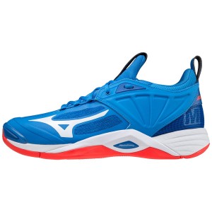 Mizuno Wave Momentum 2 バレーボールシューズ メンズ 青 | JP-417589