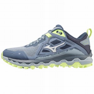 Mizuno Wave Mujin 8 ランニングシューズ レディース 青 | JP-381769