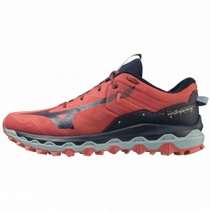 Mizuno Wave Mujin 9 ランニングシューズ メンズ 赤 青 | JP-790613