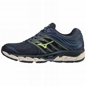 Mizuno Wave Paradox 5 ランニングシューズ レディース ネイビー | JP-630214