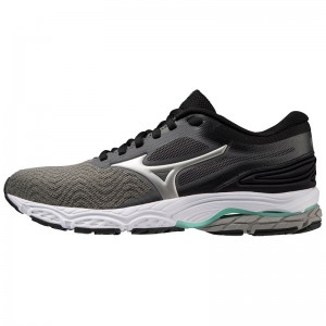 Mizuno Wave Prodigy 4 ランニングシューズ レディース シルバー | JP-547398