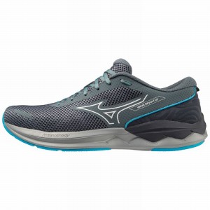 Mizuno Wave Revolt 3 ランニングシューズ メンズ 青 | JP-416209