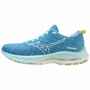 Mizuno Wave Rider 26 Roxy ランニングシューズ レディース 白 緑 | JP-860231