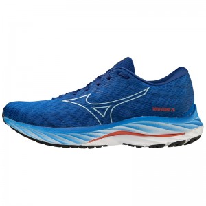 Mizuno Wave Rider 26 ランニングシューズ メンズ 青 | JP-594386