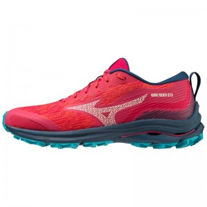 Mizuno Wave Rider GTX ランニングシューズ レディース 青 青 | JP-972630