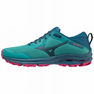 Mizuno Wave Rider TT ランニングシューズ レディース 青 | JP-192586