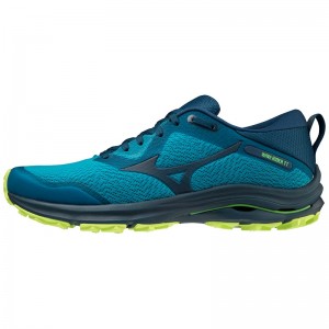 Mizuno Wave Rider TT トレイルランニングシューズ メンズ 青 | JP-632701