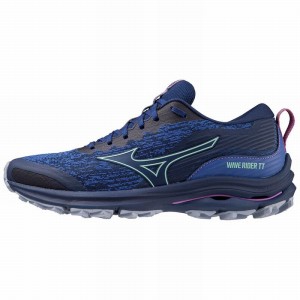 Mizuno Wave Rider TT ランニングシューズ レディース 青 | JP-813695