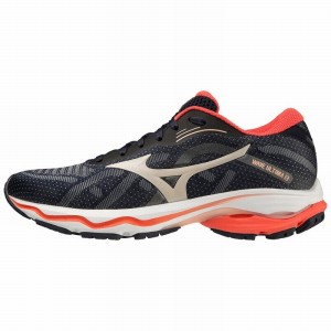 Mizuno Wave Ultima 13 ランニングシューズ レディース ネイビー | JP-204367